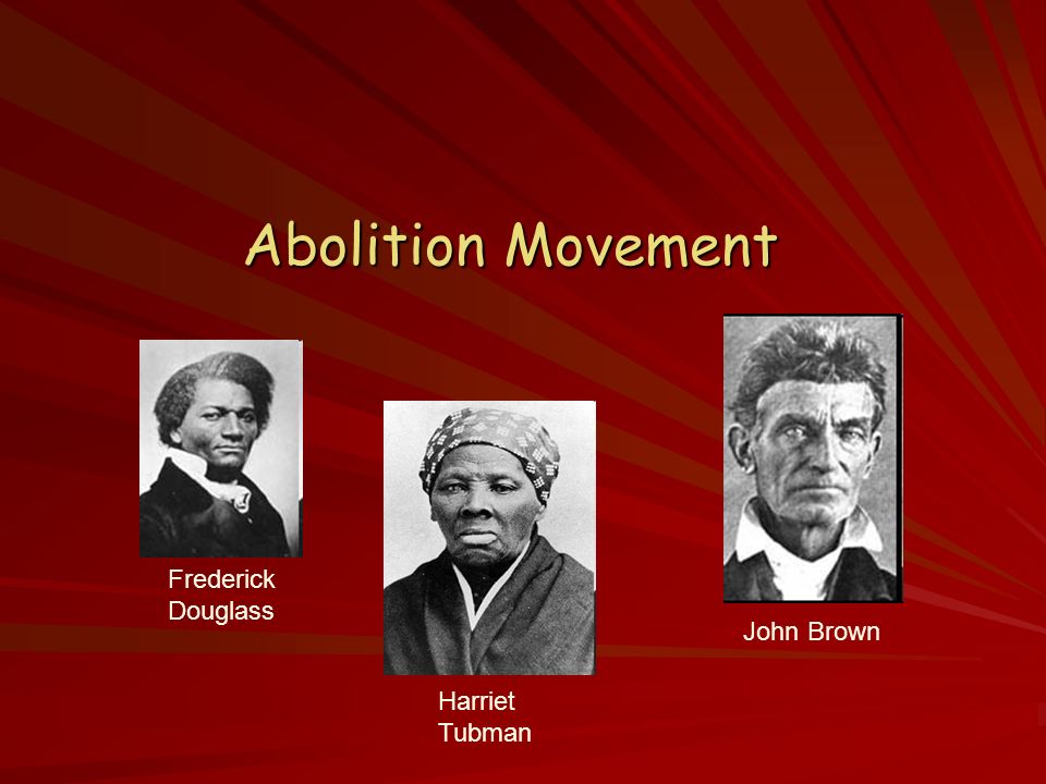 what did frederick douglass do to abolish slavery